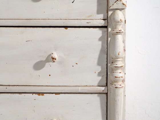 Antique white chest of drawers (c.1920) #48 (photo 24 of 40)