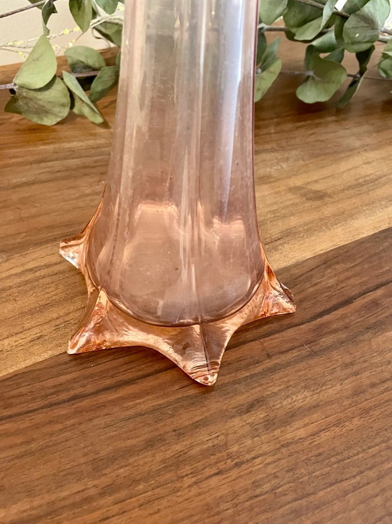 Rosa Glas-Solifleurvase – Vasen (photo 2 of 2)