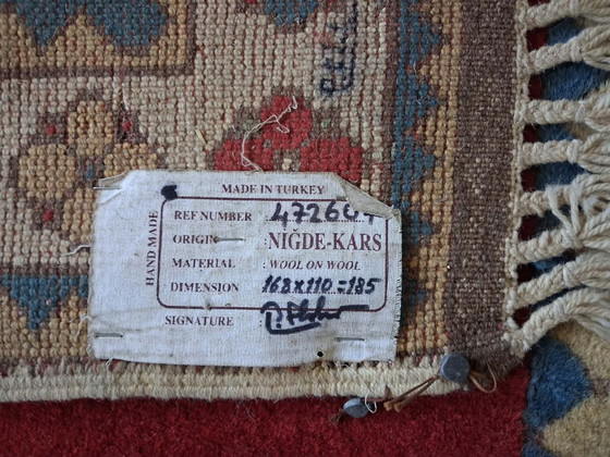 Anatolian Kars Kazak Hand-Knotted Rug 168x110cm, Rugs & carpets, Wool, Multi Color (photo 13 of 15)
