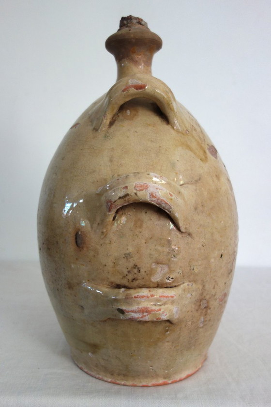 Glazed terracotta jug, Provence, 19th century – Vases, Ceramic (photo 6 of 15)