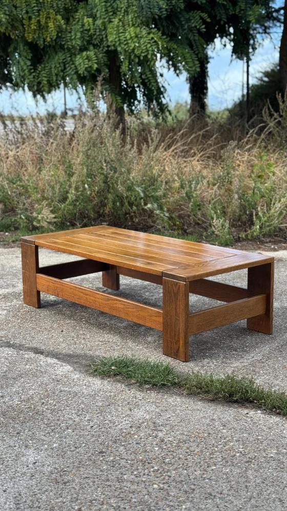 Image 1 of Tavolino rettangolare in rovere