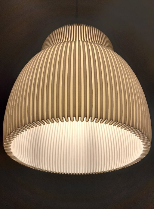 Lampada di design - LL6 Lamella - Lampada a sospensione - Materiale sostenibile