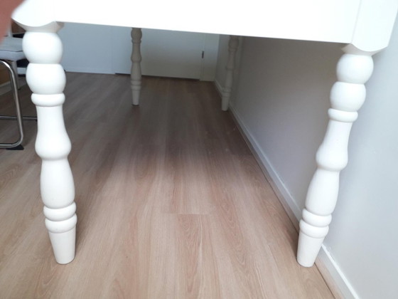 Tavolo con piano unico, Tiny de Bruin, Tavoli da pranzo, Legno, Bianco, Modern (foto 3 di 6)