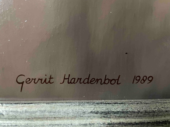 Image 1 of schilderij Gerrit Hardenbol (1955), 'Non c'è piú'