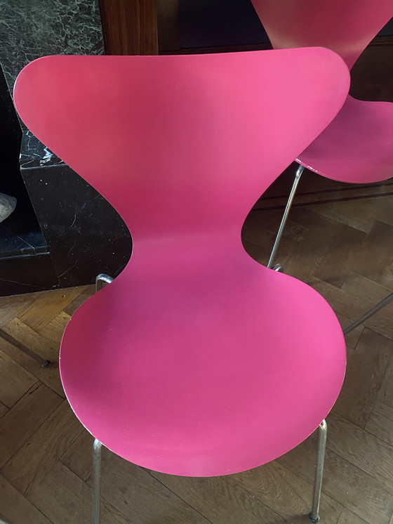Image 1 of 6x sillas Butterfly, Arne Jacobsen de Fritz Hansen