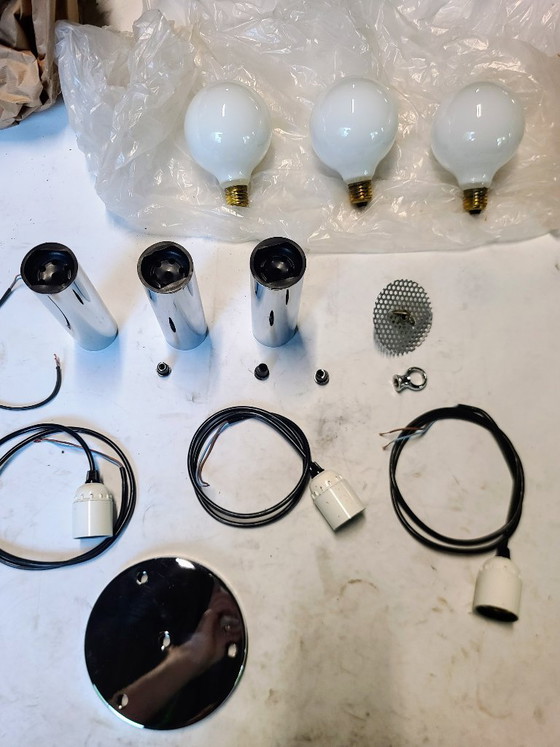 Image 1 of Thorn waterval hanglamp chroom uit 1980