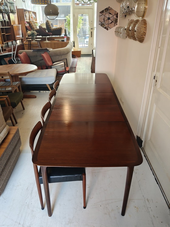 Tavolo da pranzo design vintage Lubke con 4 prolunghe – Tavoli da pranzo, Legno (photo 5 of 15)