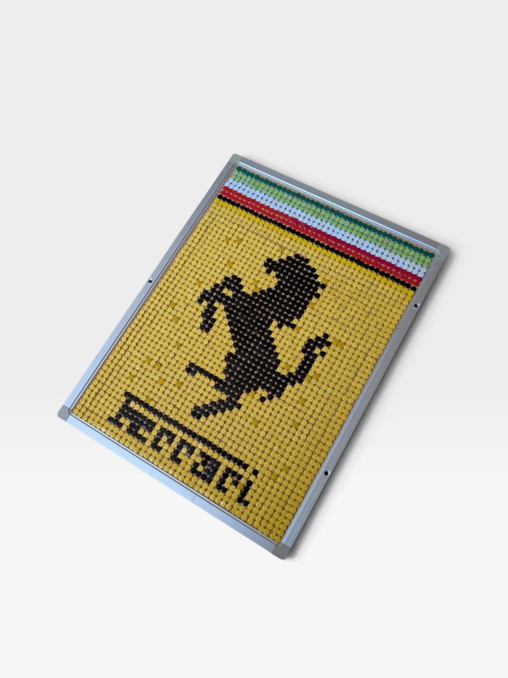 Ferrari / Mosaico di pixel Pop Art – Decorazioni murali, Metallo, Plastica (photo 5 of 7)