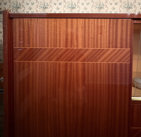Image 1 of Vintage secretair bureau, jaren 50/60, in reconstructiestijl.