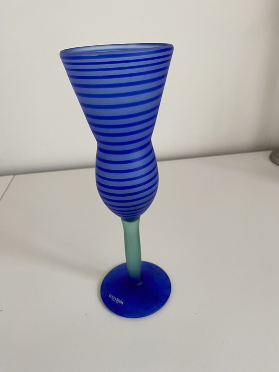 Image 1 of Kosta boda small vase artist G. Sahlim no. 99401