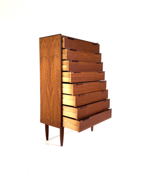 Vintage XXL Teakhouten Ladekast, Denemarken ‘60 – Ladekasten, Wood (photo 6 of 12)