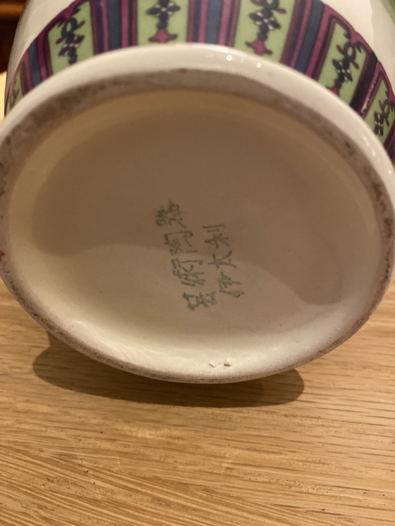 Image 1 of Chinese vaas naar de grote vaas