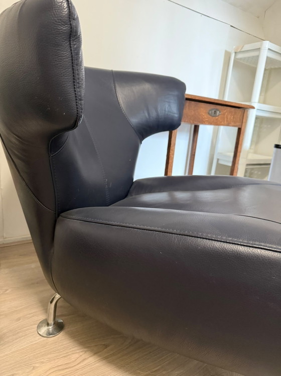 Domicil-stoelen – Fauteuils, Leather, Metal (photo 5 of 7)