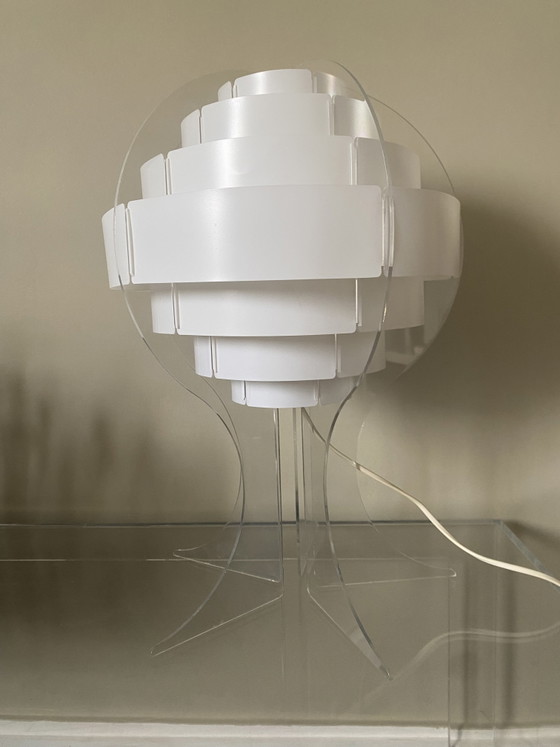 Brylle and Jacobsen lamp – Brylle & Jacobsen, Table lamps, Plastic, Plexiglass (photo 5 of 9)
