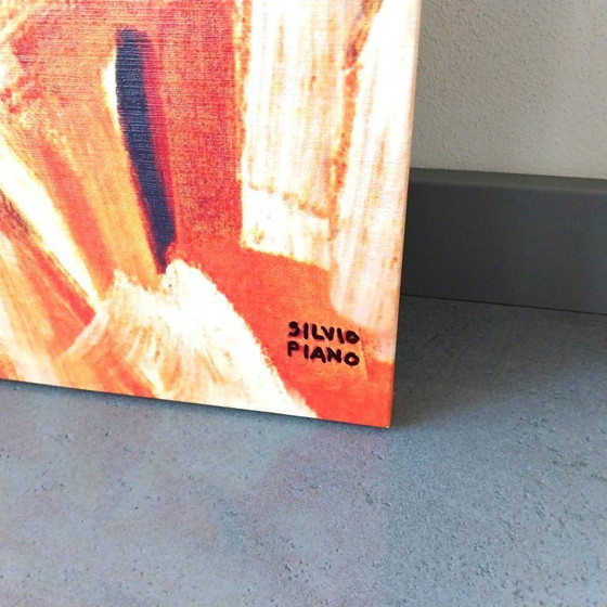 Image 1 of Julklapp Christmas Original   Expressionist Acrylic Canvas  Modern Art Wall Decor – Bold Emotional Portrait” 2 Silvio Pian