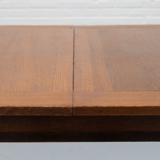 Verlengbare Art Deco Eettafel 30's – Wood (photo 11 of 17)