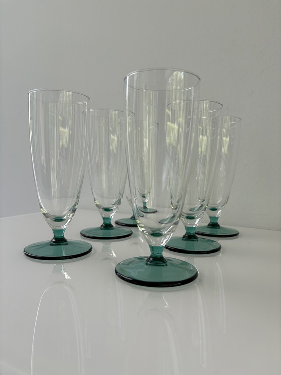 Image 1 of Vintage late ‘60s early ‘70s set of six glasses