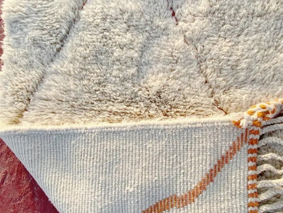 Tappeto in lana con motivo geometrico, Tappeti, Crema, Scandinavian (foto 7 di 8)