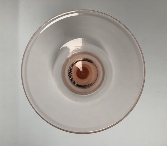 Image 1 of Juego de 4 copas de champán Luminarc rosa, modelo &quot;La flûte rosée&quot;