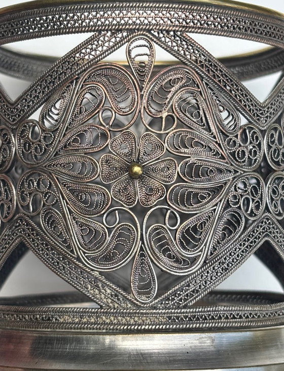 Set di 2 portabicchieri da tè vintage, anni '50 – Filigrane, Accessori da tavola, Metal (photo 4 of 10)