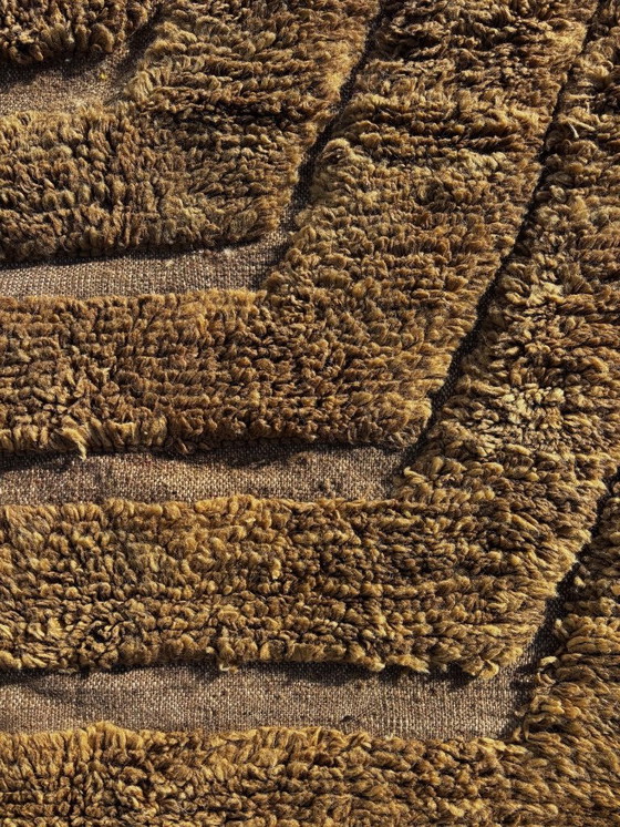 Image 1 of Luxuriöser, moderner marokkanischer Berberteppich aus Wolle, 200 x 310 cm – Berberteppich für das Wohnzimmer