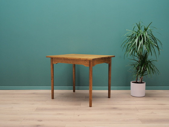 Image 1 of Table basse en frêne, Design danois, 1980S, Production : Danemark