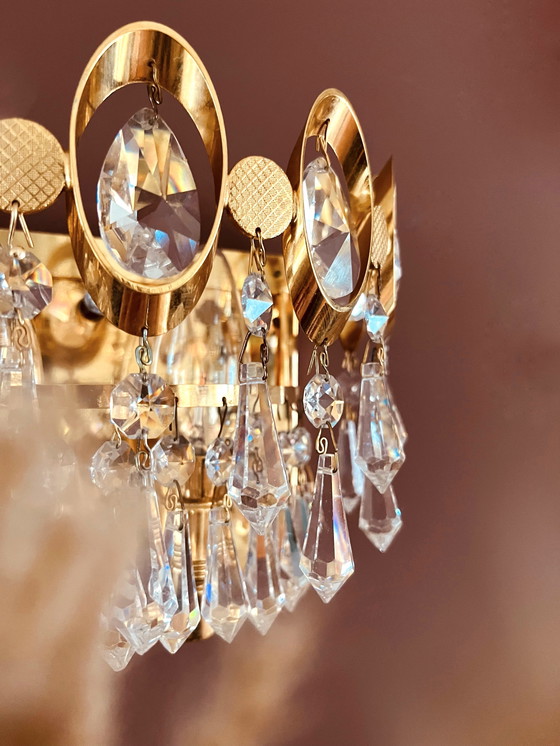 Image 1 of Bellissimo set di lampade da parete Palwa & Walter degli anni '70