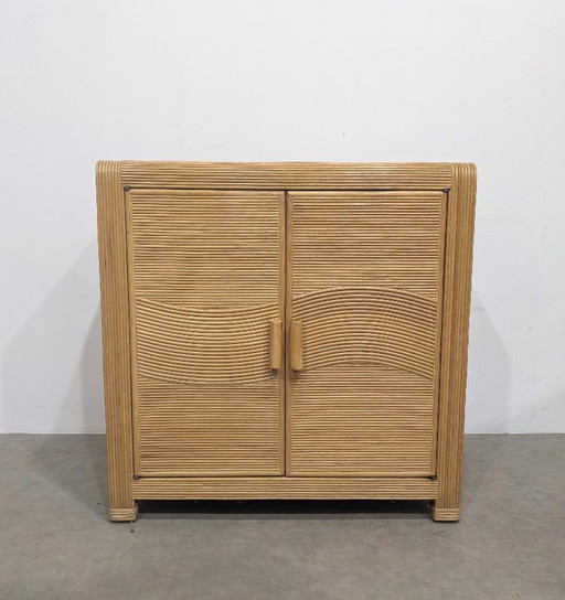 Mobiletto in rattan italiano da 80′