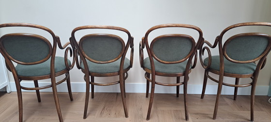 Image 1 of 4x vintage Bistro chair (Thonet style)
