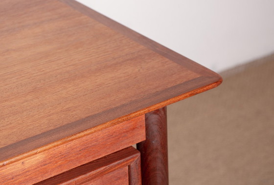 Image 1 of Escritorio ejecutivo danés diseñado por Gunnar Nielsen Tibergaard en 1960.