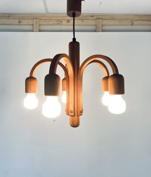 Teak Pendant Lamp, Domus