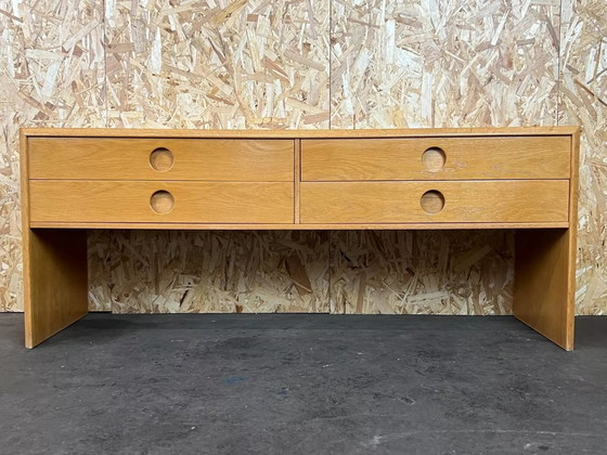 Image 1 of 60s 70s wardrobe sideboard chest of drawers oak VM Vildbjerg Danish Design