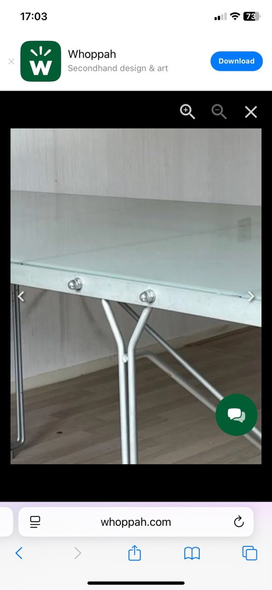 Image 1 of Glass table