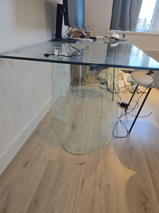 Prachtig Bureau Glas Met Handgeblazen Poten (photo 5 of 6)