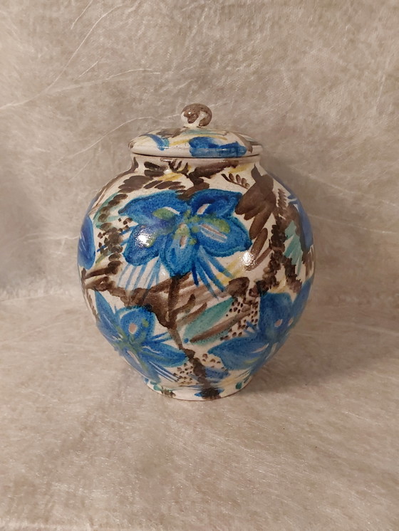 Image 1 of Painted ginger jar