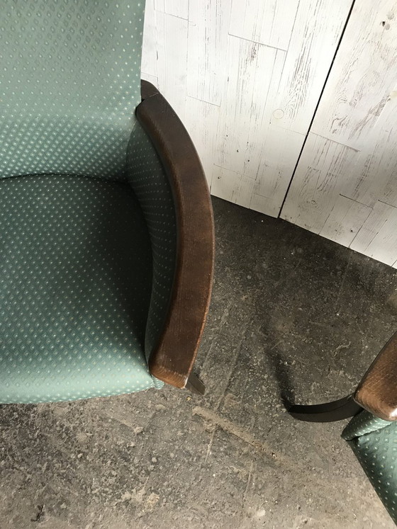 Set of Mid-Century Wooden Armchairs, 1960s – Mid Century Modern (photo 2 of 8)