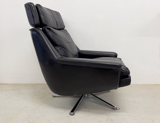 Image 1 of Fauteuil Pivotant Modèle 802 par Werner Langenfeld pour Esa, Danemark, 1970s
