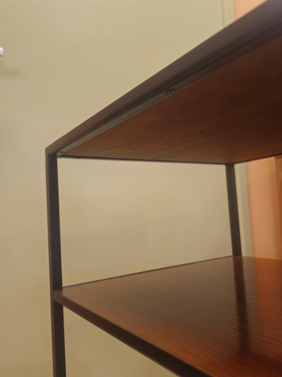 Image 1 of Vintage Sidetable Stellingkast Opbergkast Platenspeler Audiomeubel Kast Boekenkast 