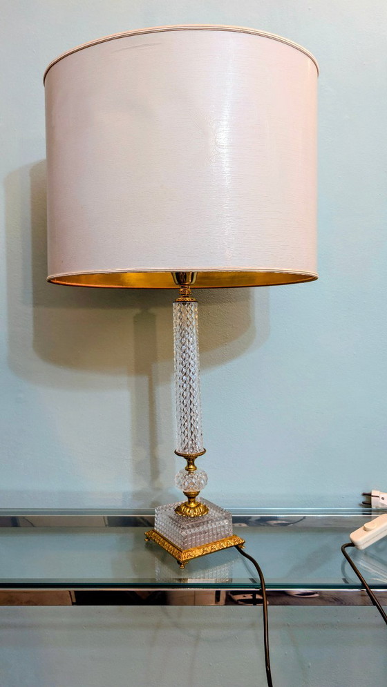 Elegante Lampada da tavolo vintage stile Hollywood Regency, anni '50-'60 – Lampade da tavolo, Crystal (photo 11 of 20)