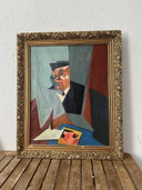 Ritratto cubista, circa anni '50