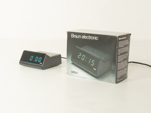 DN 40 Wecker, Dieter Rams, Braun, Originalverpackung