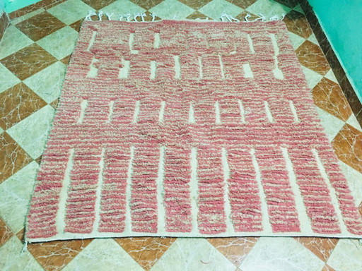 Handgemaakt Marokkaans tapijt 200 cm x 200 cm
