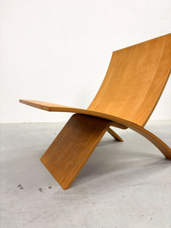 Image 1 of Sedia vintage in Laminex di Jens Nielsen per Westnofa