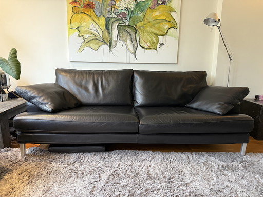 Leather 2.5-seater sofa FSM De Sede