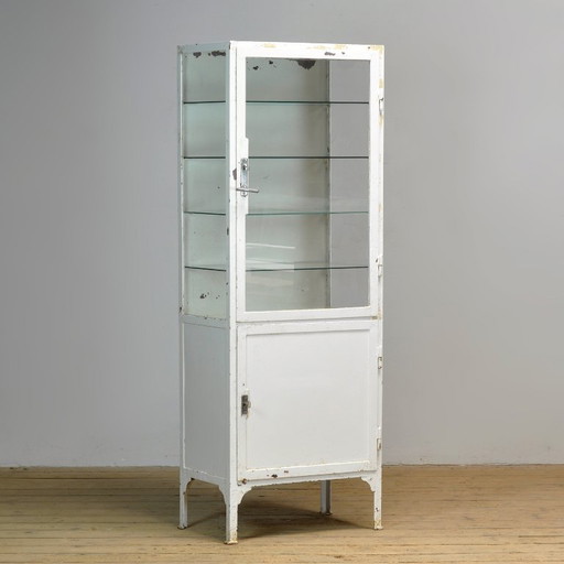 Iron medical cabinet, 1930s
