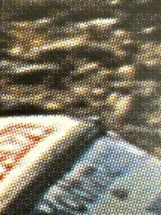 Image 1 of Rallye París-Dakar 1986 – Póster original de Porsche de época – Automovilismo clásico – 102x76cm