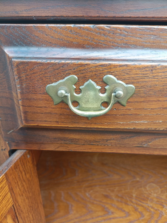Image 1 of Beautiful oak storage cabinet
