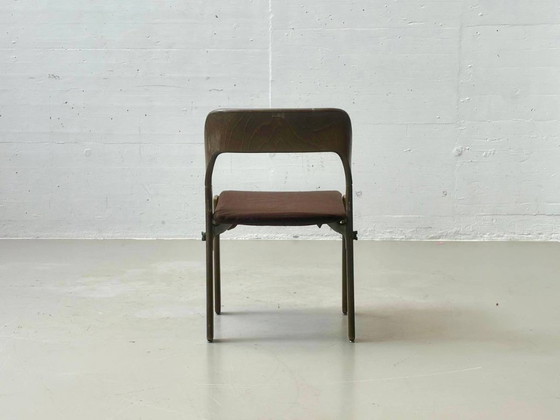 20 vintage chairs by Dietiker, 1986 – Side chairs, Wood (photo 9 of 11)