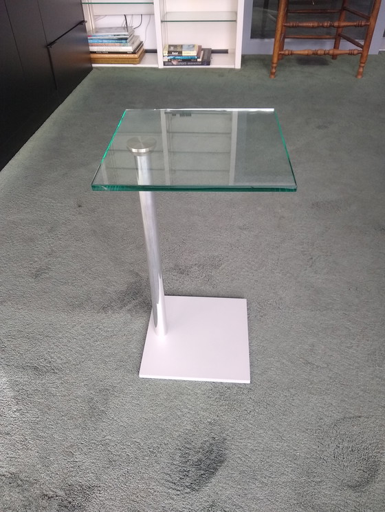 Image 1 of Cascando Exxentrique Glass Side Table