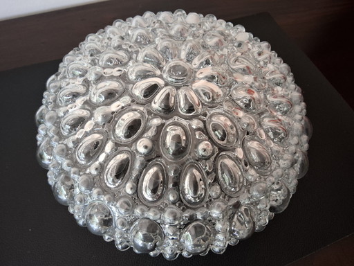 Plafonnier vintage conçu par Helena Tynell pour le fabricant allemand Glashütte Limburg, vers 60/70